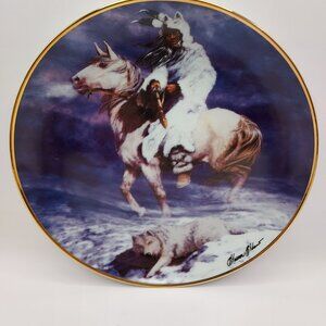 The Franklin Mint Presents, Spirt of the Winter Wind, With COA, Plate # HA3867.